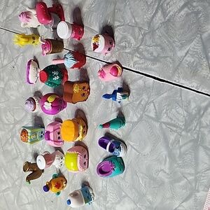 Shopkins Toy Lot. Colorful Fun Toy Collection. All included!